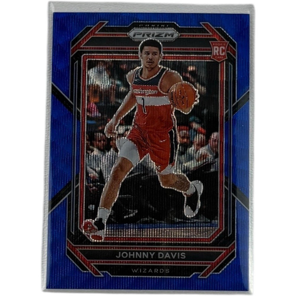 2022-23 Panini Prizm Tmall Asia Blue Wave‎ Prizm Johnny Davis RC #231 Rookie